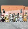 Süße Mofusand Weißer Hai Katze Serie Handgefertigte Orca Crossdressing Katze Actionfigur Schreibtisch Dekoration Geburtstagsgeschenk