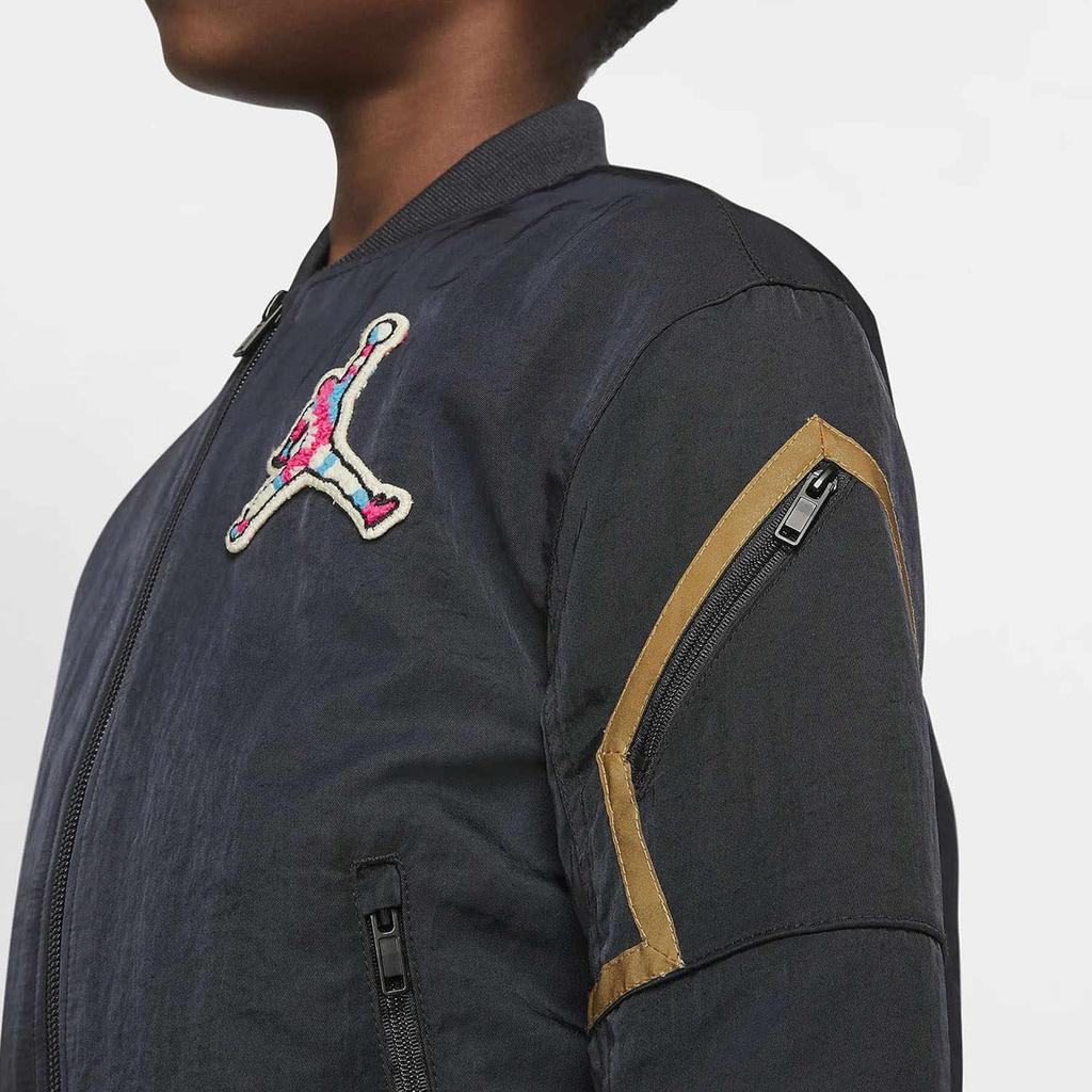 Jordan Padded Jacket Black Kids' CW7497-010