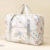 Cartoon Student Quilt Storage Bag Casual Sport Training Bag Portable Luggage Bag  for Home
