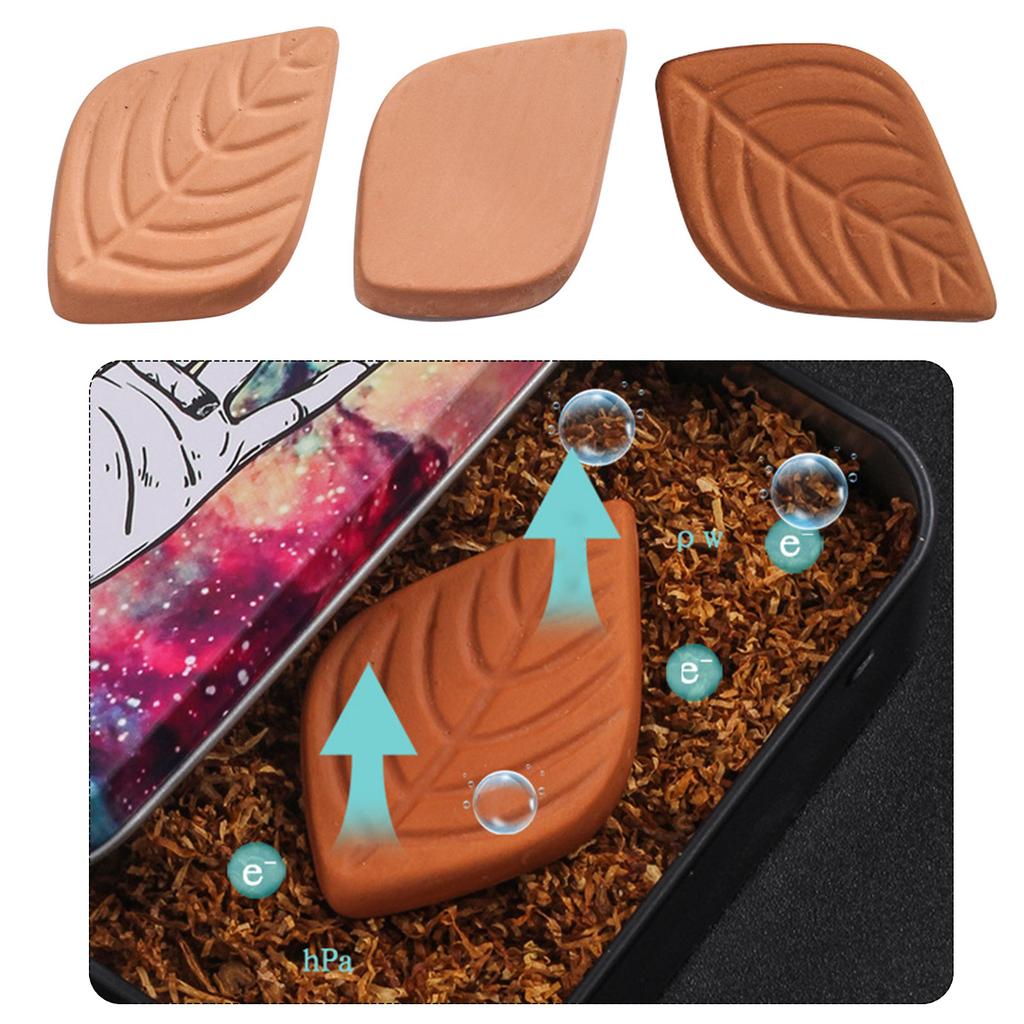 10 ks Zvlhčovač vzduchu proti kouři Šetřič cukru Změkčovač Listová hlína Hydrokámen Terakota Zvlhčovací kámen Nádoba na hnědý cukr