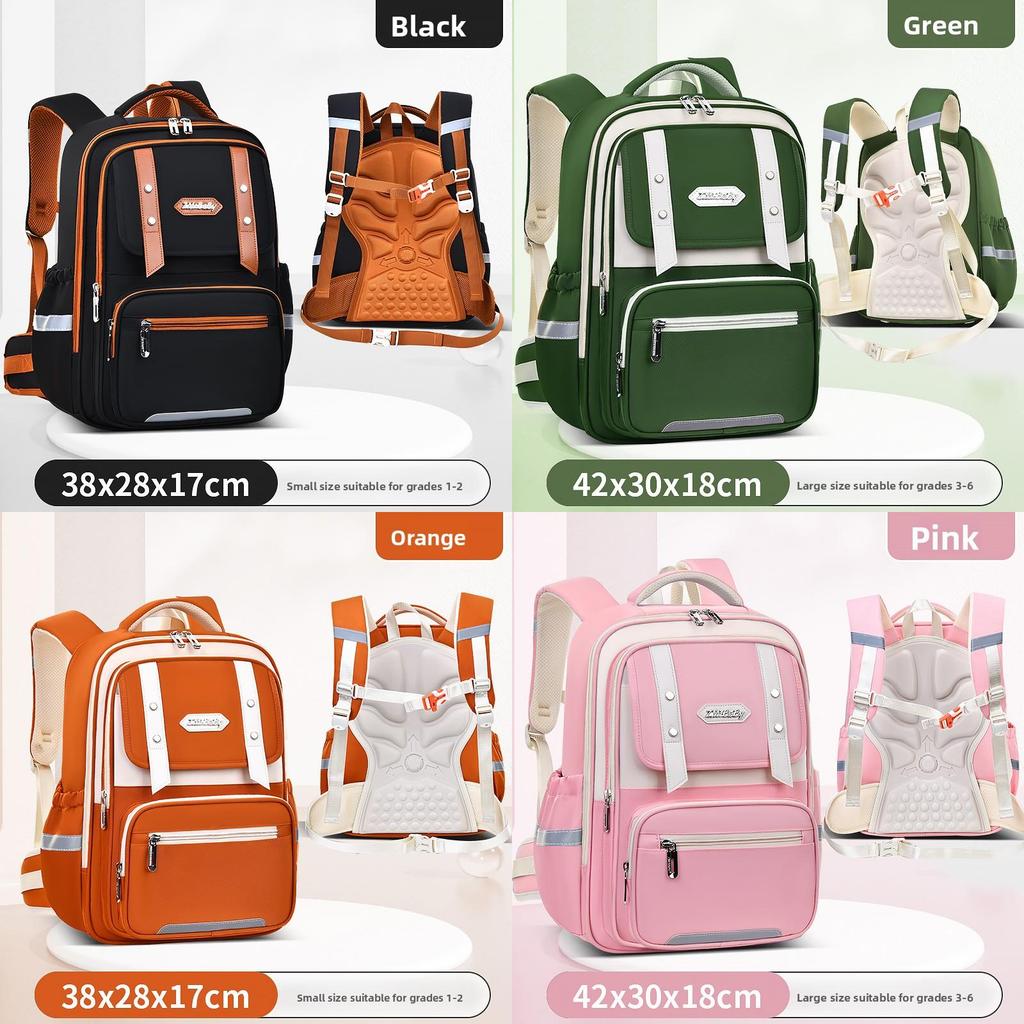 Sesame Baby Childrens Fashion Backpack With Spinal Protection For School And Commuting