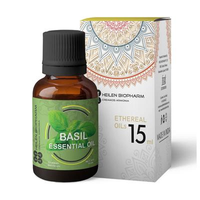 Esenciálny olej Tulsi (15 ml), Bazalkový esenciálny olej,