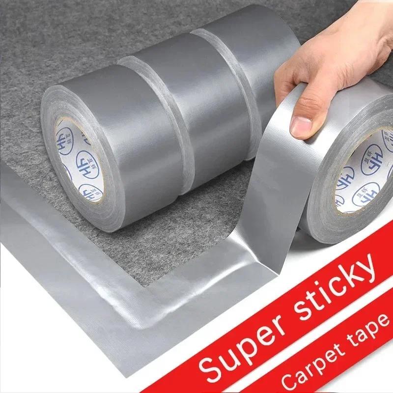 Super Sticky Cloth Duct Tape Carpet Binding Floor home decoration Waterproof Heavy Duty Industrial Adhesive Tape Repair Bundles