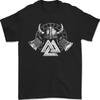 Wikinger Valknut Helm Text Und Achsen Fitness Herren Maglietta Baumwolle