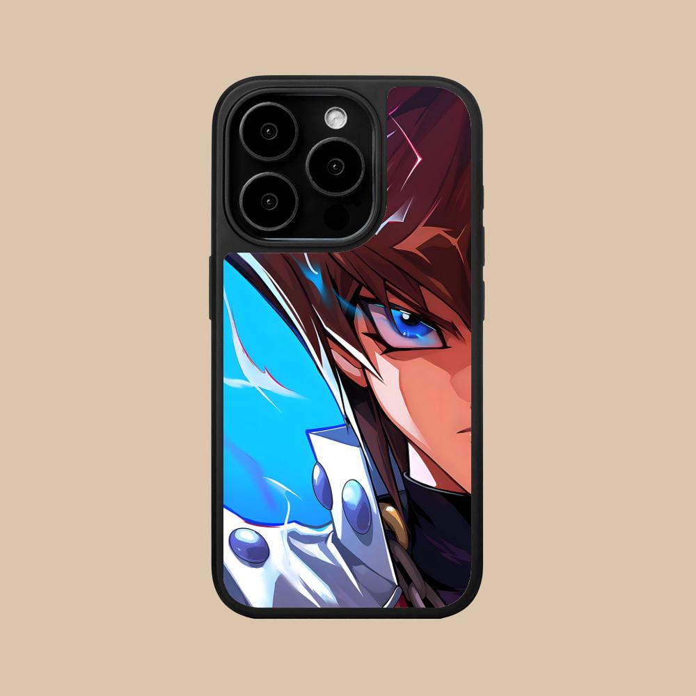 Yugioh Seto Kaiba Phone Case for iPhone 17 16 15 14 13 12 11 Air Pro Max Plus Matte Surface Cover