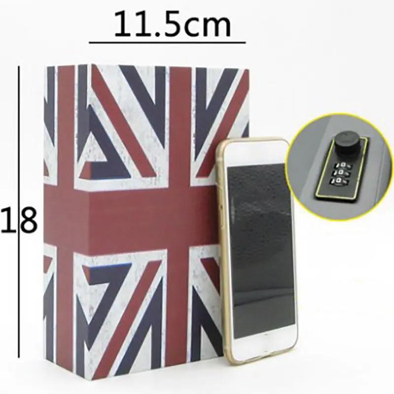 Password Security Safe Lock Cash Money Coin Storage Key Locker Kid Gift Security Mini Dictionary Safe Box Book Money Hide Secret