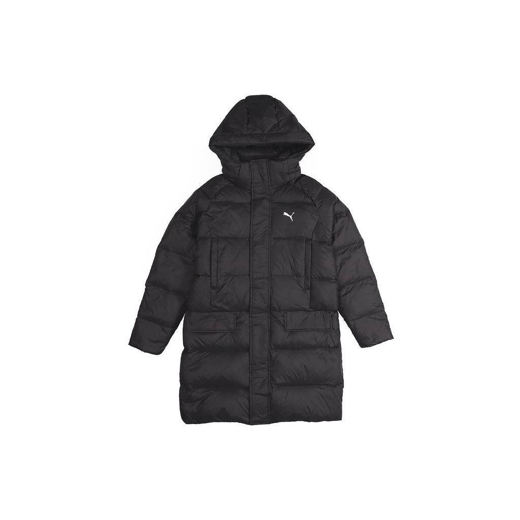 Puma Casual Long Hooded Down Jacket Unisex Outerwear Black 928652-01
