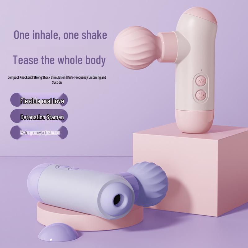 Shuluo Mehrgeschwindigkeits-Vibrationsmassagegerät & Saugspielzeug für Paare
