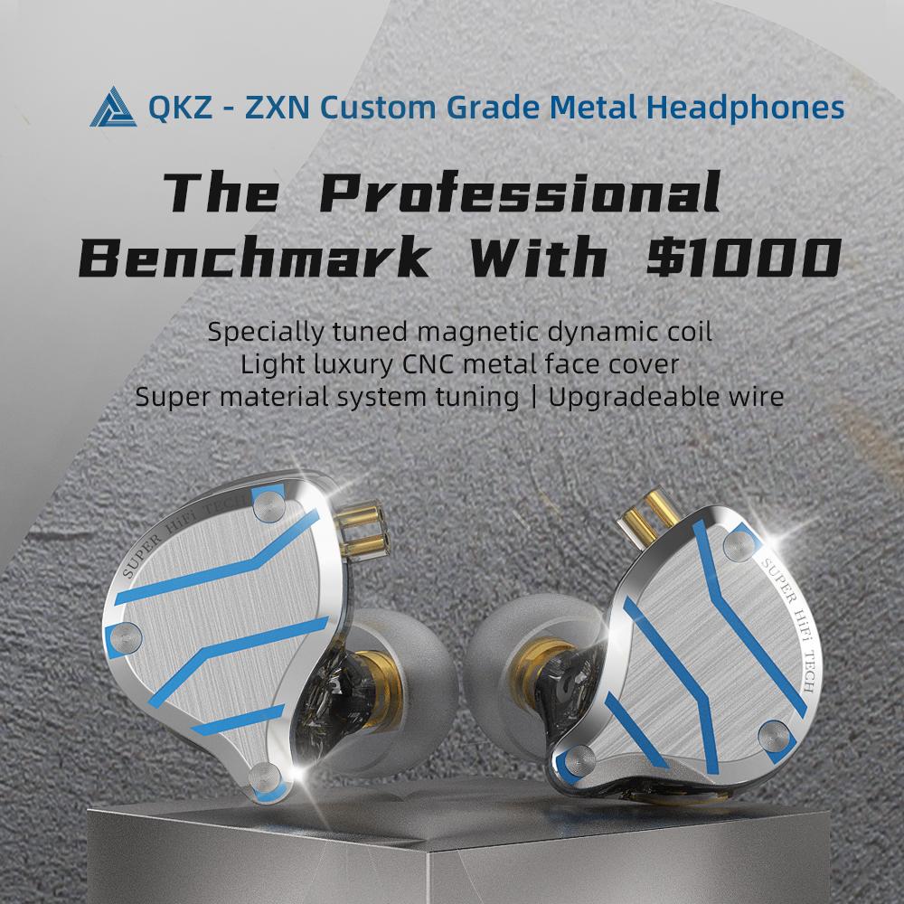 Auricolari QKZ X36M Super Bass, In-ear, Con Microfono, Dorati, Per Samsung E Altri - Foto 2