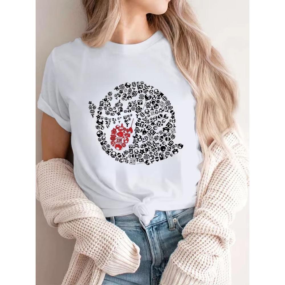 Lustiges Boo Porträt Grafik T-Shirt Sommer O-Ausschnitt Locker Kurzarm Herren T-Shirt Neue Mode Camisa T-Shirts S-4XL