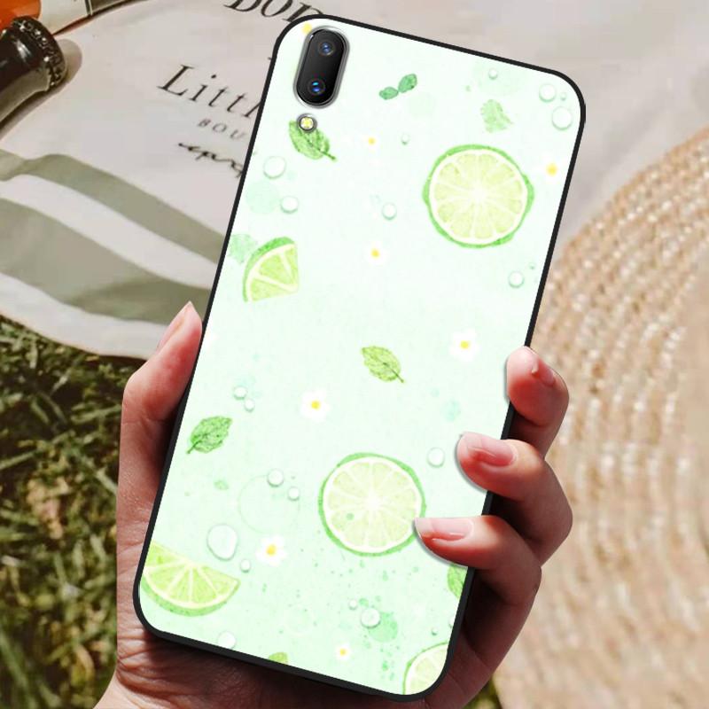 For Coque vivo V11 i Case Silicon Back Cover Phone Case For Vivo V11 V 11 V11 Pro 1804 Cases V11i 1806 Soft bumper Funda Re Bag