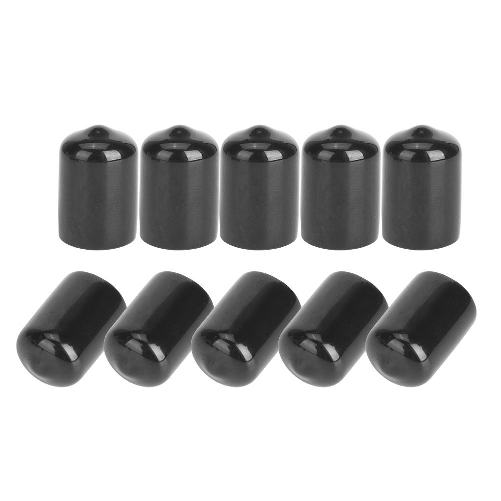 10PCS Rubber Durable Billiard Pool Cue Tip Protector Small Head Club Protective Stick Cover Snooker