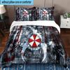 3PCS Umbrella Symbol 3pcs Bedding,Including 3PCS Duvet Cover And 2pcs Pillowcases Perfect for Christmas,Ideal for Bedroom, Dormitory