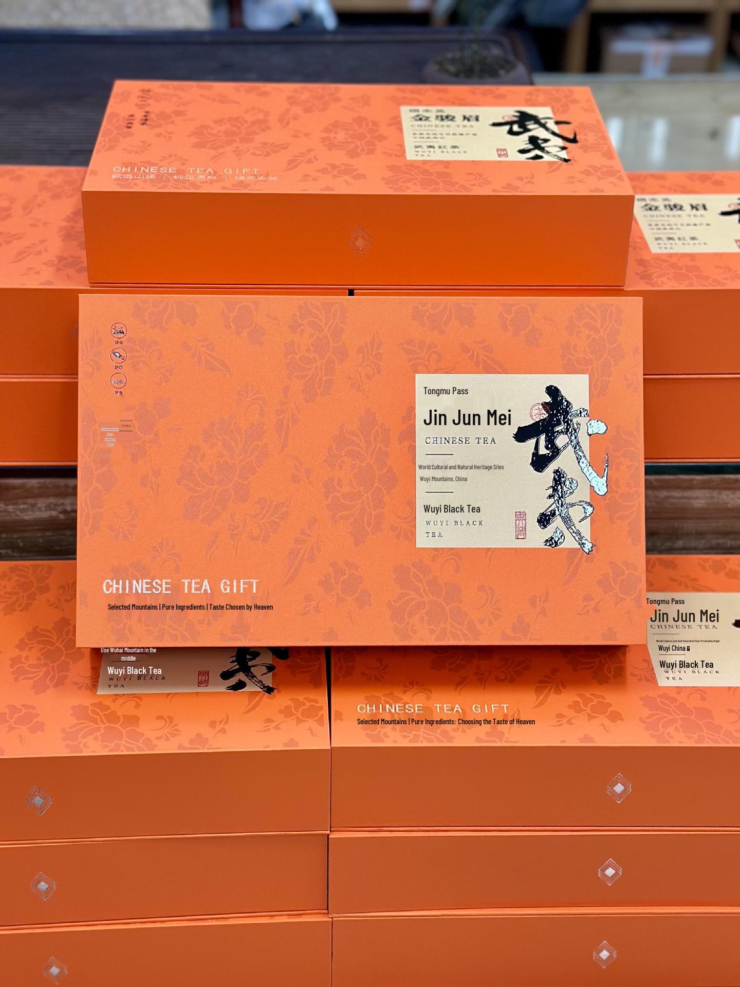 Wuyi Mountain Jin Jun Mei Red Tea Gift Box - Honey Fragrance, 500g Souvenir