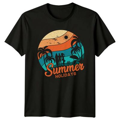 Summer Holidays TShirt Tropical Beach Holiday Gift For Him And Her