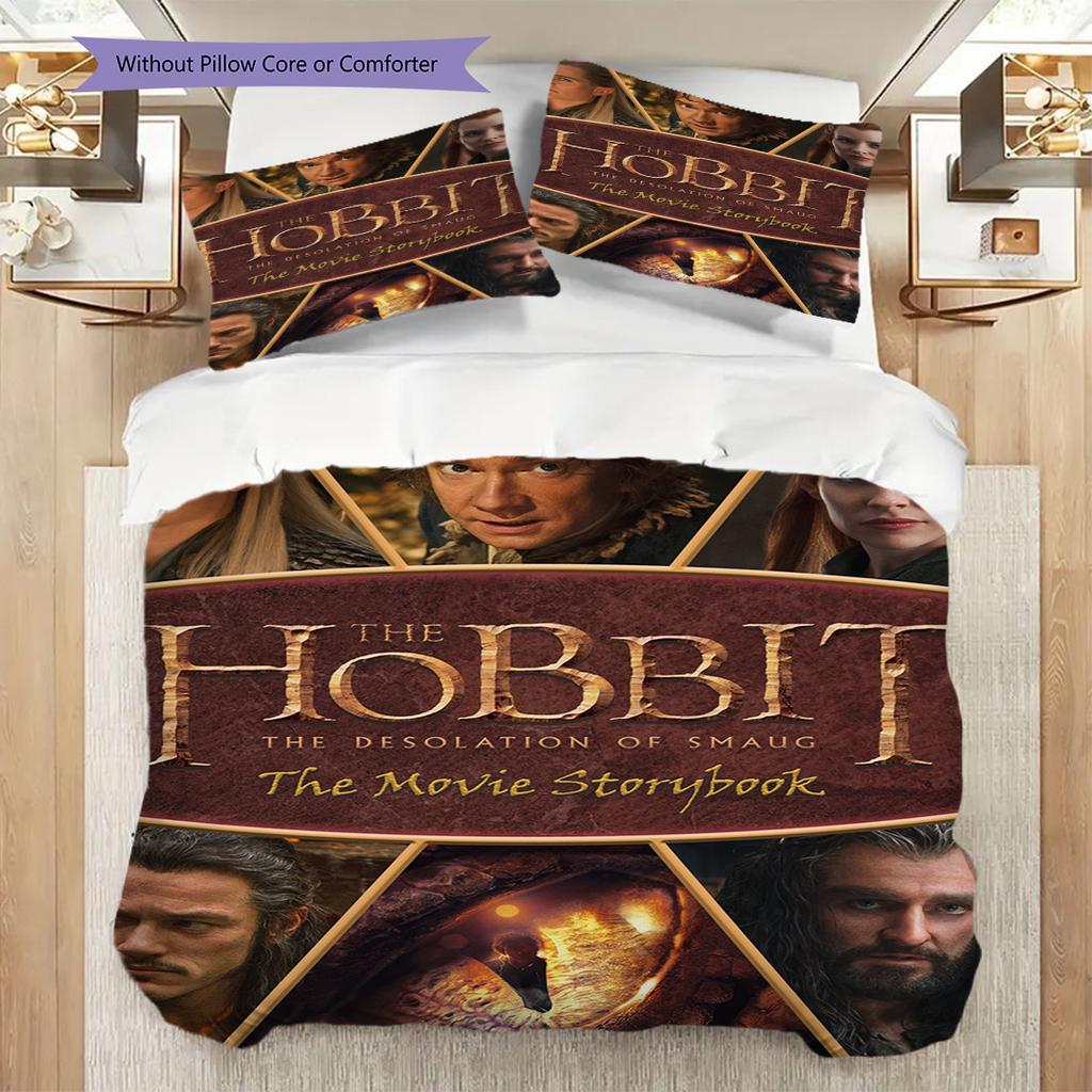 Hobbit Journey Bedding 1 Duvet Cover 2 Pillowcase Without Core Christmas Birthday Gift Soft And Comfortable Duvet Cover And Pillowcase