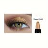Waterproof Long Lasting Shimmery and Glittery Eye Makeup,Vibrant Multicolor Eyeshadow Easy To Smudge,Eyes Makeup Tools