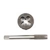 2pcs HSS 3/8-20 Straight Flute Machine Taps Right Hand Pipe Tap And Die 55 Degree Taper Pipe Thread UN Standard Pipe Taps