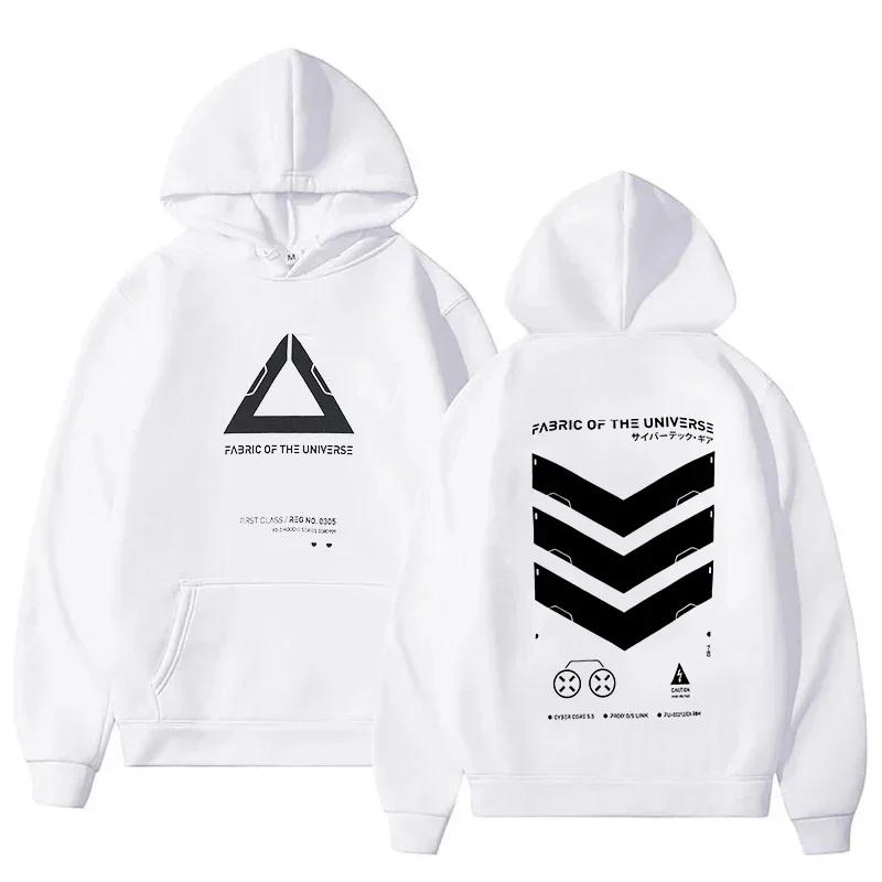 2025 Space Herren- und Damen-Kapuzensweatshirts Punk Streetwear Urban Fashion Lässig Rollschuhlaufen Laufen Cyberpunk-Stil