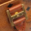 Used MCM Visetos 2WAY Handbag PVC coated canvas leather Brown Used Women