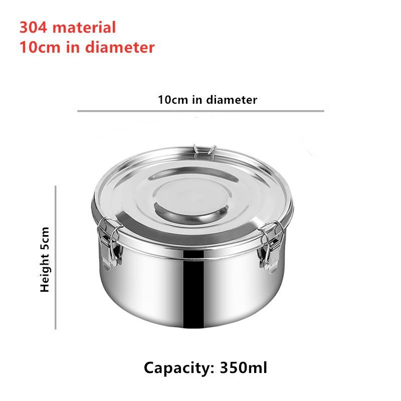 

Ланч-боксы из нержавеющей стали 304 Герметичный контейнер для пикника Уплотнения Ланч-бокс с крышкой Фрукты Закуски Бенто-бокс Контейнеры для хранения продуктов