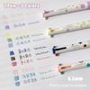 Single Pack Multi-color Gel Pen/0.5mm 3-Color Pen/Marker Journal Pen/Triangular Barrel Drawing Pen/Study & Office Supplies