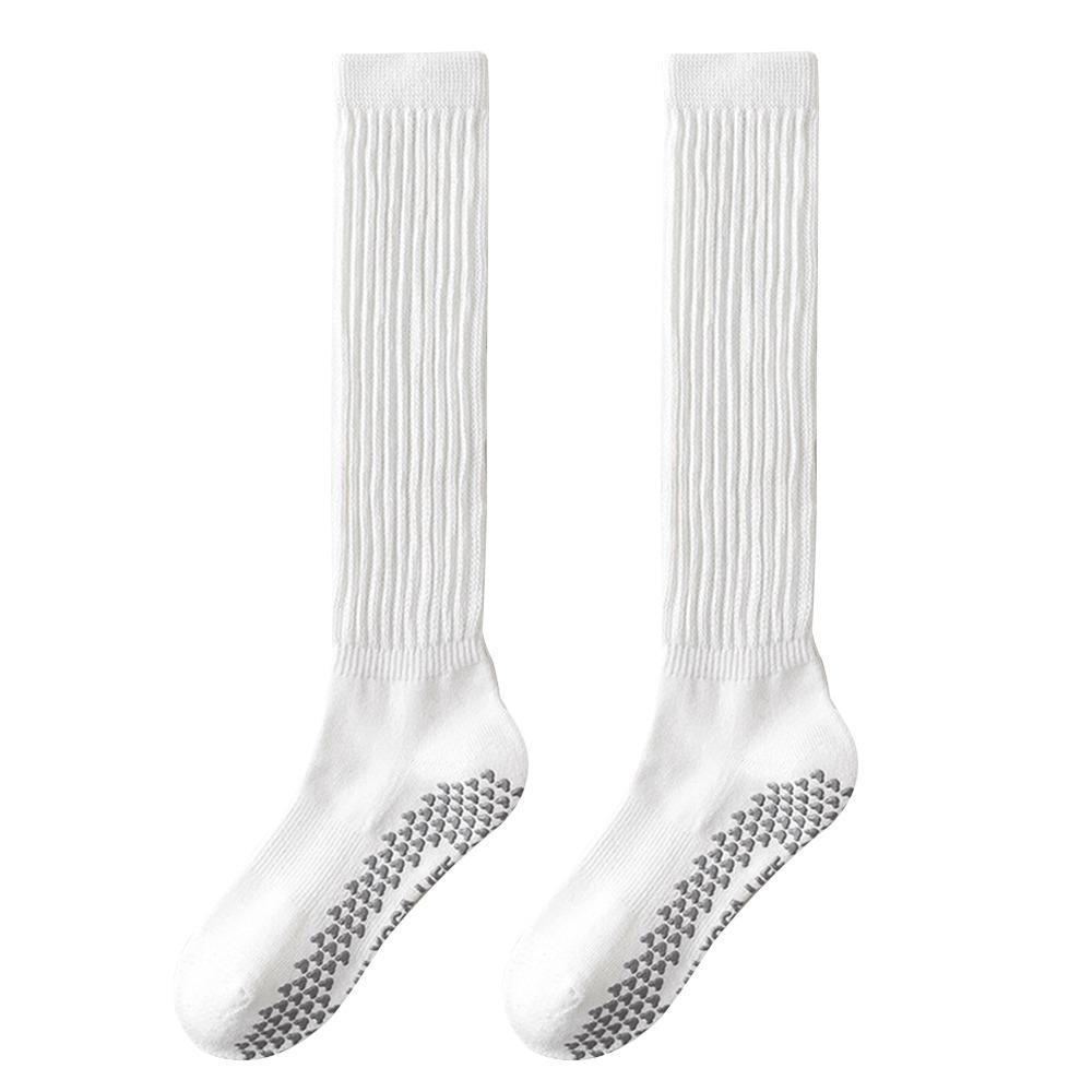 Warm Pilates Socks Cotton Floor Socks New Long Tube Socks  for Women