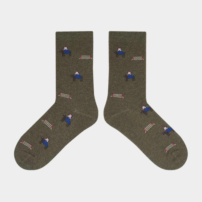 STUDIO SOCKSTOP Happy Time Embroidered Socks