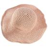 Sommer-Strohhut für Damen, faltbar, natürlicher Stroh-Eimerhut, Outdoor, durchlässig, atmungsaktive Fischerkappe, Reise, Strand