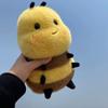 Lovely Bee Plush Toy Kawaii Yellow Cartoon Fluffy Pink Wing Doll Soft Adorable Stuffed Insect Toys Cute Things Birthday Gift