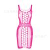 Sex Underwear Transparent Hollow Sexy Net Socks Women's Stockings Tight Net Clothes One-piece Suspender Hip Skirt