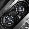 Silica Gel Car Coaster Water Cup Anti-slip Pad for Dodge Journey Ram 1500 Durango Challeager NITRO SRT Charger Avengr