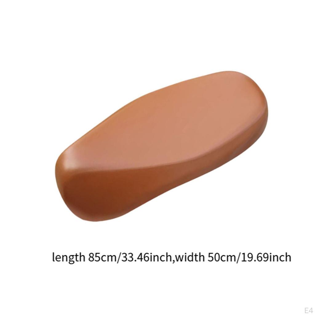 Potah sedla motocyklu PU kožený rukáv Elastický chránič pro všechny roční období Léto