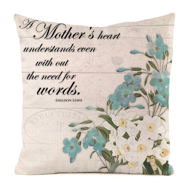 European Colorful Countryside Style Digital Printing Short Plush Pillow Covers For Car Sofa Office Cushion Cover Home Goods