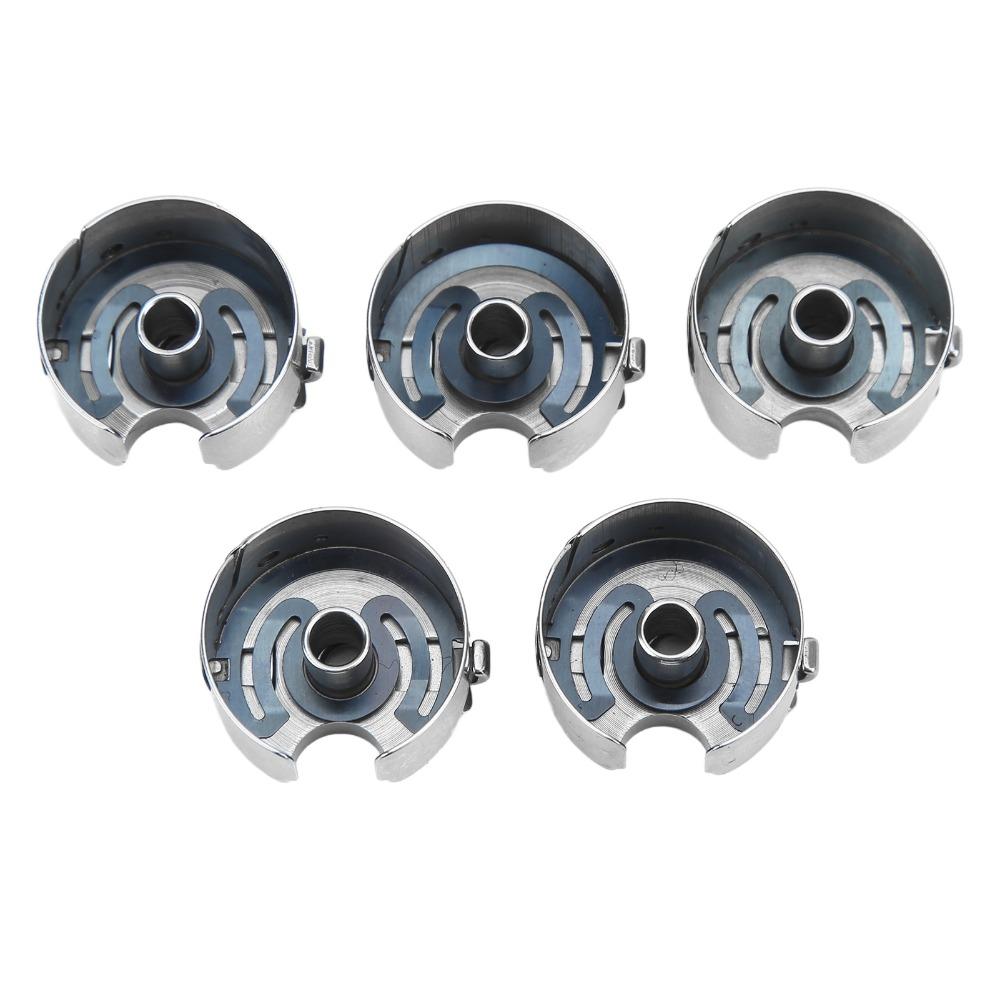 5 ks Nerezový pouzdro cívky šicího stroje Elektrické šicí stroje