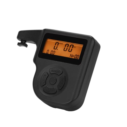 Ideagle Profesjonell Digital Avtrekksvekt, 0-12 lbs, 1 oz Intervaller, Nøyaktig Avlesning, Avtrekksvektsmåler, LCD-skjerm (Svart)