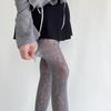 Punčocháče Dámské duté síťované stehenní punčochy Punčocháče Dámské spodní prádlo Sexy krajkové květinové punčocháče Body punčochy