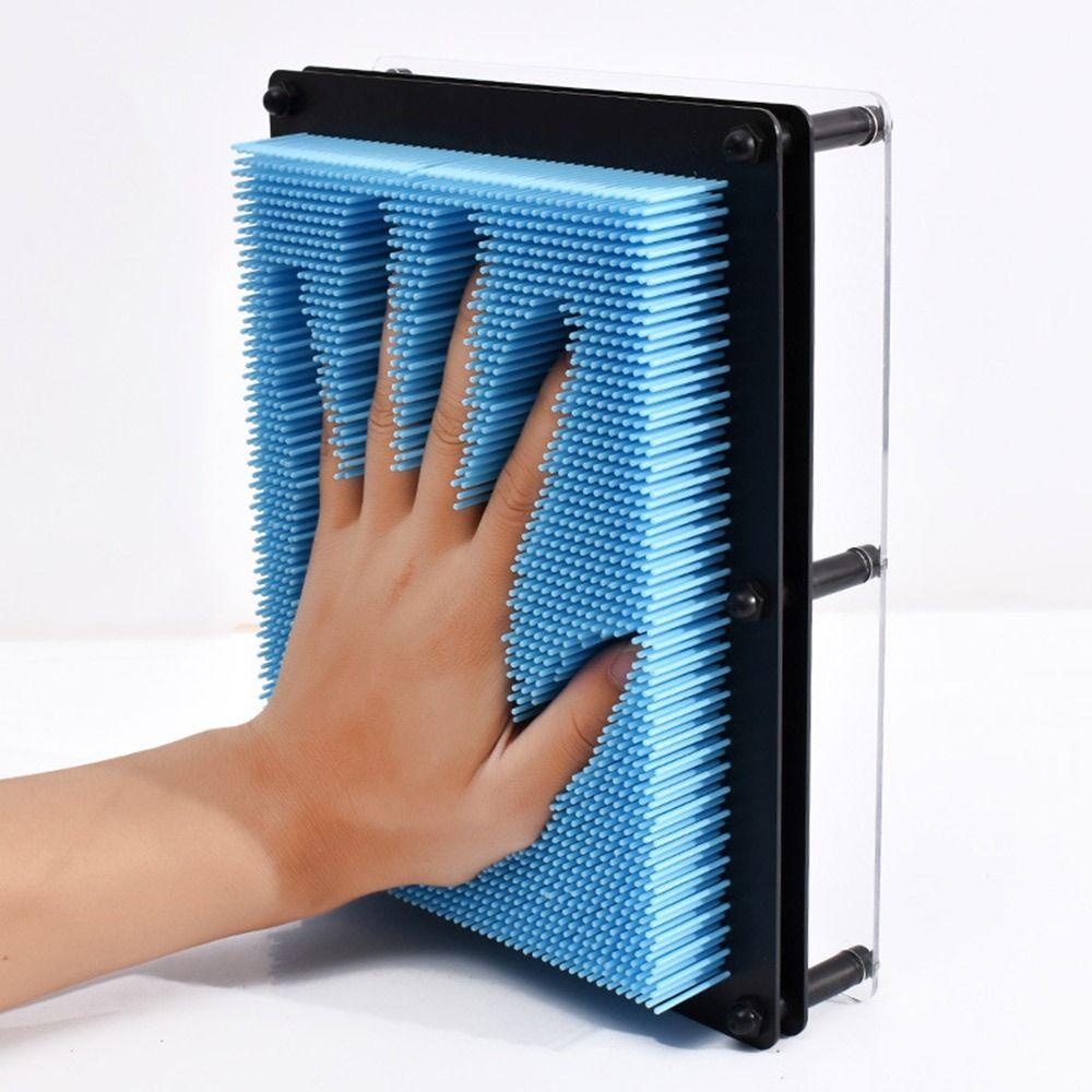 Novelty Clone Kids Gift Pin Art Board Home Decoration Hand Model Fingerprint Painting