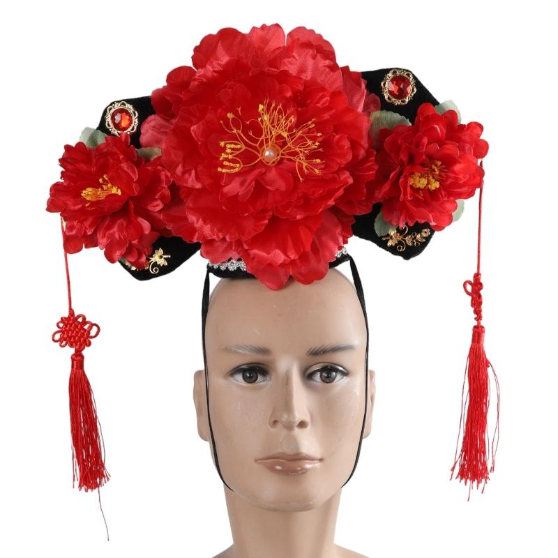 Women Hairbands Stage Princess Traditional Costume Headwear Photo Props