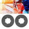 2PCS 22mm Chainsaw Rim Sprocket 3/8in-10 High Strength Rugged Construction for 10 Teeth Chainsaw