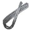 415 Chain, Heavy Duty Go Kart Off-Road Bike Drive Chain 130 Link Metal Chain