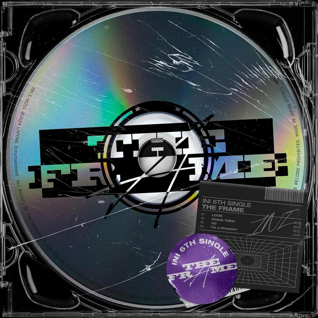 CD INI - THE FRAME (MULTI-FRAME Ver.) (tsuuj YRCS90251 Japan Japanese Pop/Rock Used