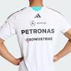 adidas Climacool Mercedes-AMG Petronas F1 Team Moisture-Wicking Solid Slim Fit Short Sleeve Racing Shirt Men Tops KF0160