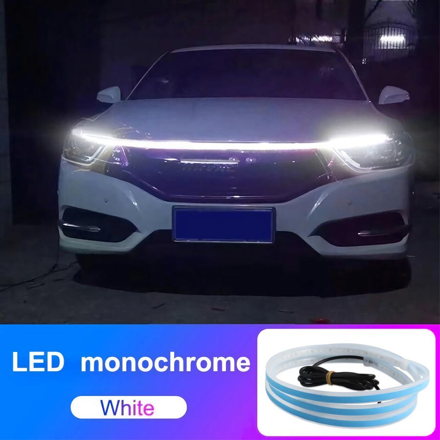 LED Daytime Running Light Strips LED Car Hood Lights DRL Auto Headlight Strip Flexible Waterproof Drl Led Lamp