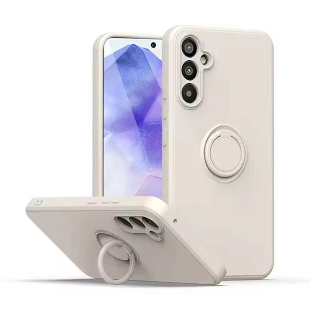 

Liquid Ring Holder Case For Samsung A56 A36 A26 A16 A34 A15 A25 A35 A53 A52 A33 A13 A14 A23 A24 A54 Galaxy A55 5G Silicone Cover Galaxy A54 5G
