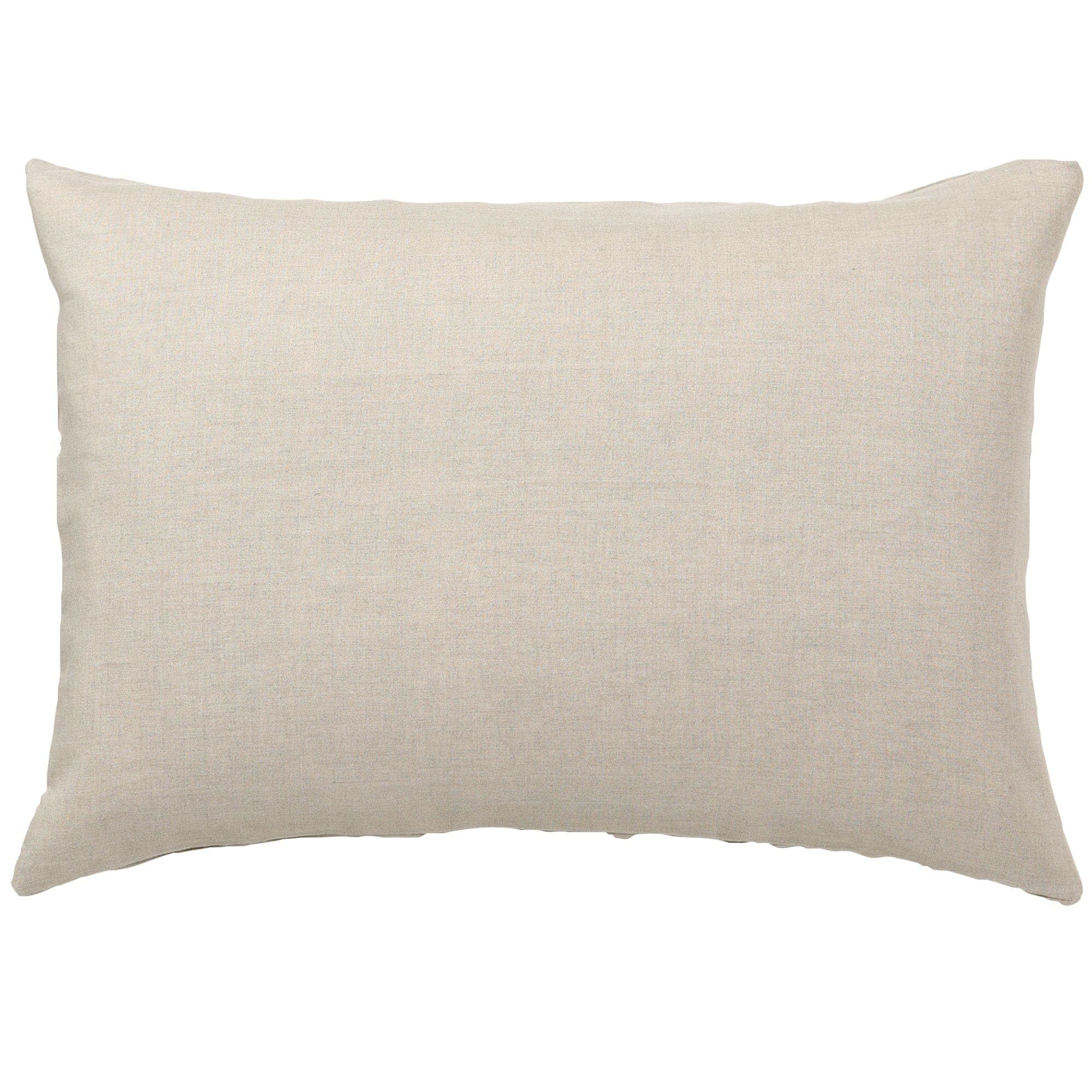 MUJI Linen Plain Weave 43 x Natural 84744488 Pillowcase, 63cm, Color,