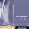 IMAK UX-4 Series for Samsung Galaxy A24 4G (162.1 X 77.6 X 8.3mm) Case Straight Frame Four Corner Shockproof Clear TPU Cover