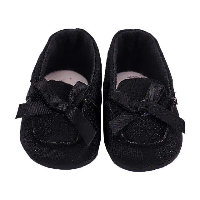 Doll Shoes Boots Handmade Plush Boots 7cm Shoes for 18 Inch American 43cm Baby Born Doll Accessories
