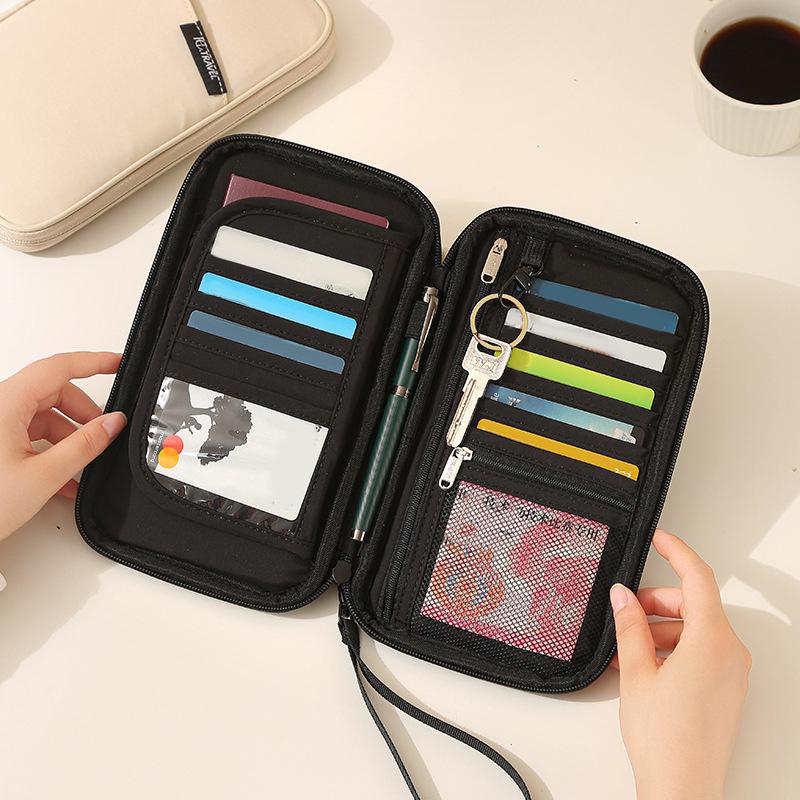 Organizer Travel Accessories Cover Document Bag Card Holder Travel Wallet For Family Passport Holder Waterproof Passport Wallet