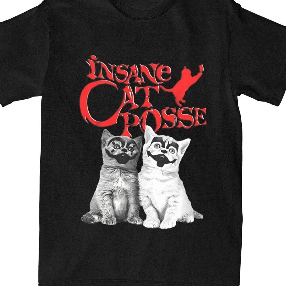 SALE FUNNY CAT Insane Clown Posse black T-shirt Unisex S to 5Xl Unisex T-Shirt M